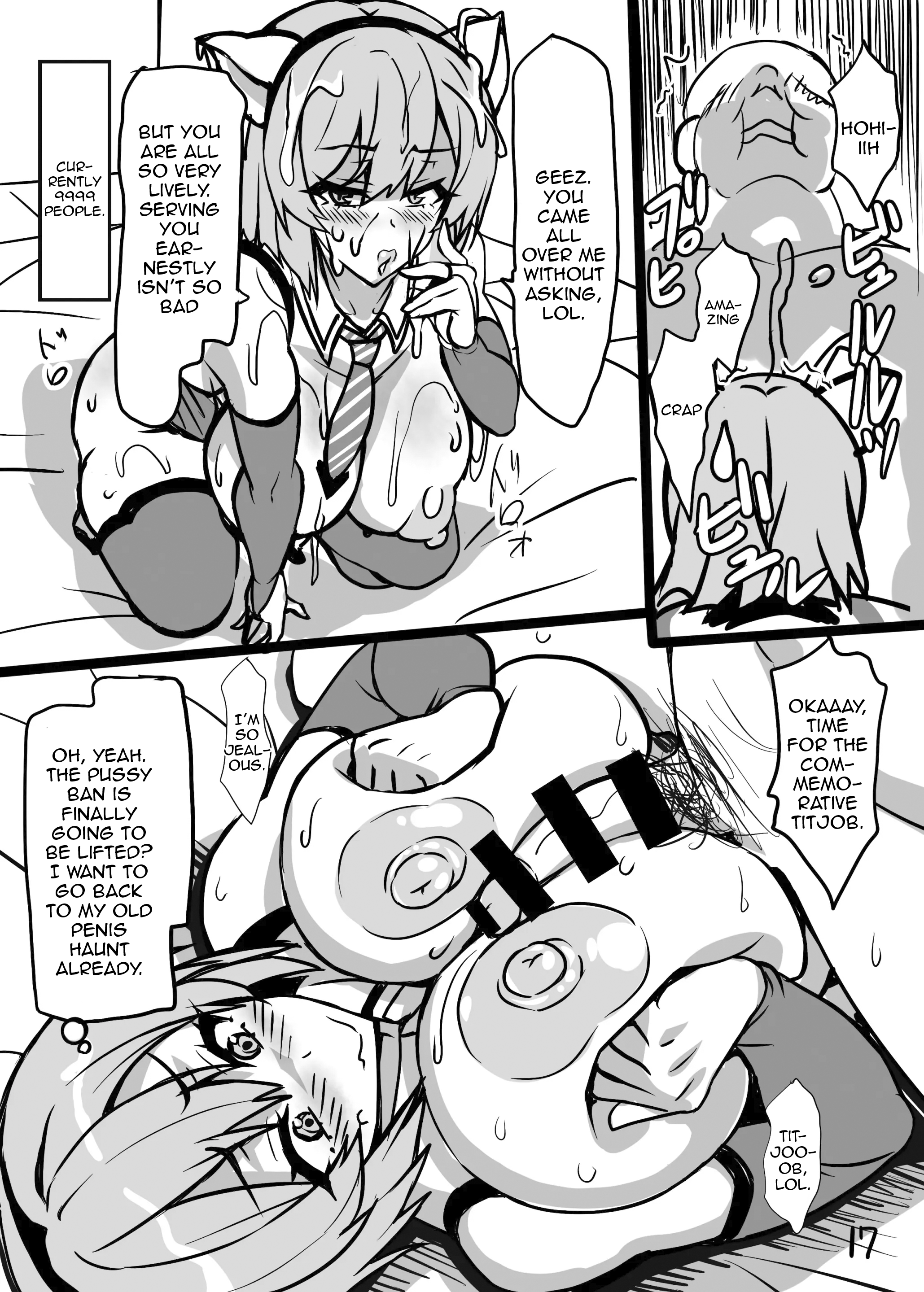 Hentai Manga Comic-My Very Own Big-Breasted Fuck-Maid Rietta (Busty Party NTR)-Read-19
